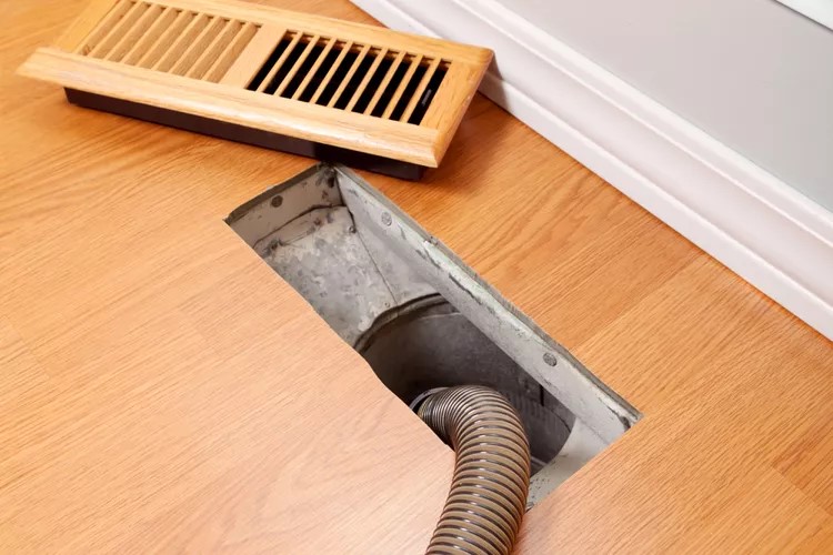 Air duct cleaning service in Oklahoma City for improved indoor air quality and clean carpets.