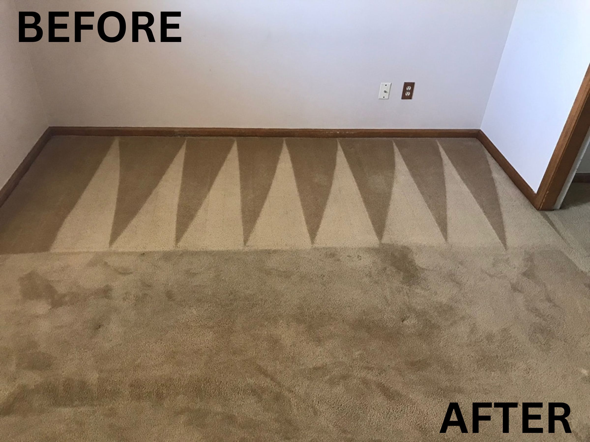 Carpet Cleaning Denver CO professional before-and-after results.